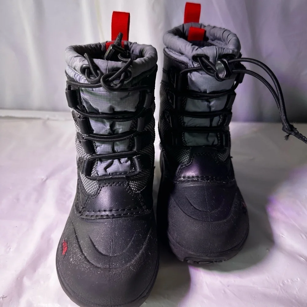 The North Face Black and Gray Snow Boots